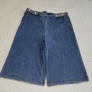 Charter Club Denim Wide Leg Jeans